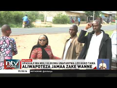 Familia moja yawapoteza jamaa wanne katika ajali ya barabarani Makueni