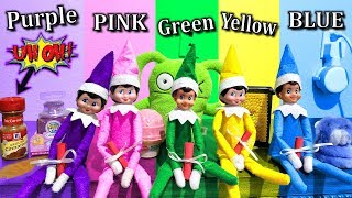 Buying Anything In Your Color! Sparkles Gets Touched, Again!!! Elf On The Shelf Day 12!!