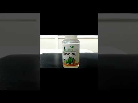 Pale yellow colour clove oil, for pharma, 100% pure