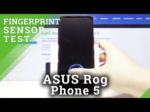 How Fingerprint Sensor Works With Tempered Glass Sticked On ASUS ROG Phone 5’s screen