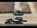 Harvesting (Combining) Corn for 4 Hours.(ASMR)