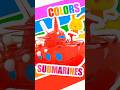 ️ SUPER RED SUBMARINE ️ Titounis Colors Submarine Songsforkids Vehicles Red