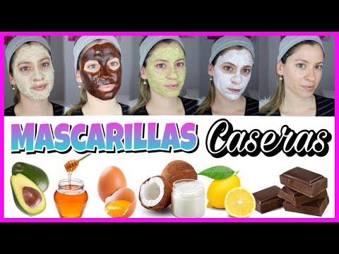 5 Mascarillas Caseras para tener la PIEL PERFECTA Y BONITA, SIN ACNÉ Y SIN MARCAS  | NatyGloss
