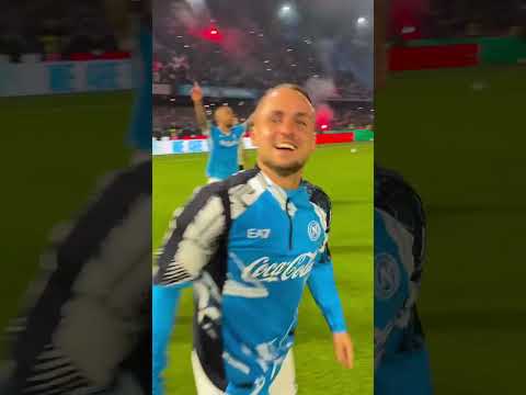 NAPOLI CAMPIONE D'ITALIA 🇮🇹 #napoli #sscnapoli #campione #campionato #scudetto #shorts