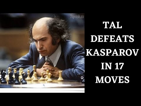 Mikhail Tal won in 17 moves !!!Mikhail Tal v/s Garry Kasparov ❄️