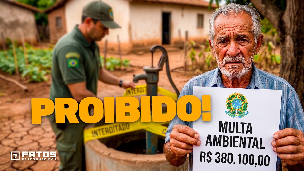 A Lei que Ninguém te Contou: Por que Ter Água Própria virou 'Crime' no Brasil?