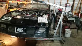 How to change the oil pan gasket on a 3rd gen Camaro.