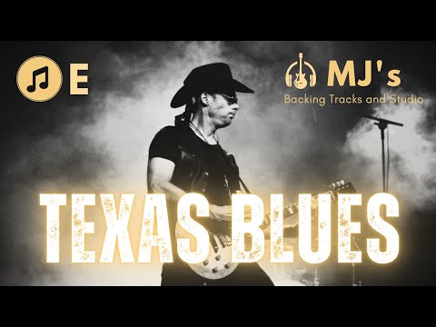 Texas Blues Stevie Ray Vaughan type Backing track in E | Guitar Backing Track