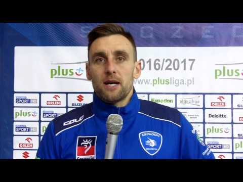 Marcin Wika po meczu z Łuczniczką Bydgoszcz