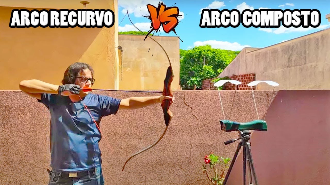 Comparing a velocity of Recurve Bow, Compound bow, and others.