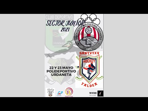 HOCKEY PATINES SECTOR JUNIOR 2021, SANTUTXU VS ROCHAPEA