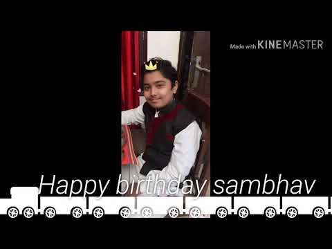Happy Birthday Sambhav