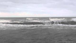 preview picture of video 'Hurricane Sandy, Shark River Inlet, Belmar NJ #2'