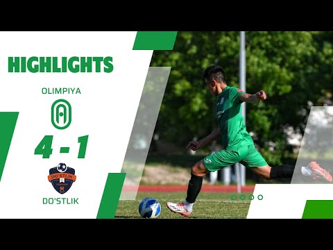 Birinchi liga. Olimpiya  - Do'stlik 4:1. Highlights