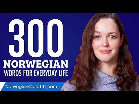 300 Norwegian Words for Everyday Life - Basic Vocabulary #15