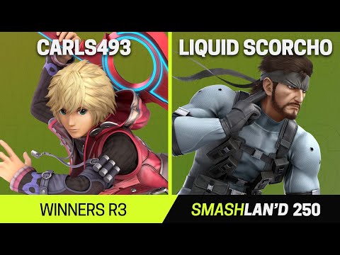 SmashLAN'd 250 Winners R3 - Carls493 (Shulk) vs Liquid Scorcho (Snake) - SSBU Tournament
