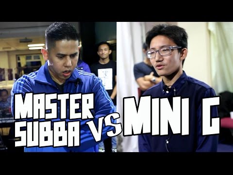 UK's Most Wanted, Elimination in Plumstead - Master Subba vs Mini G