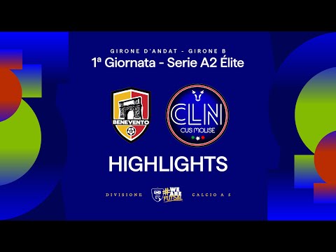 Benevento 5-Cus Molise 4-2 | Goals and highlights | Matchday 1 | Serie A2 Elite 2025/2026