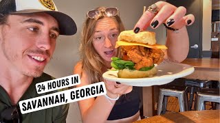 24 Hours in Savannah Georgia 🇺🇸 Vanlife USA