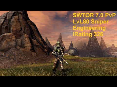 SWTOR 7.0 PvP | 2022 lvl 80 - Engineering Sniper - Novare Coast |