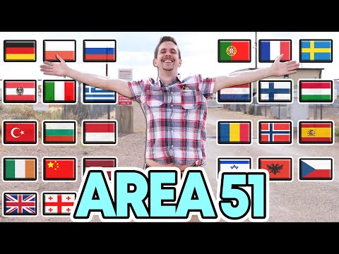 How To Say "AREA 51!" in 25 Different Languages At AREA 51