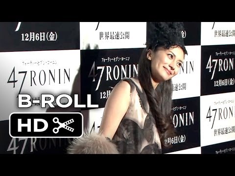 47 Ronin Japanese Premiere Red Carpet B-ROLL (2013) - Keanu Reeves Movie HD