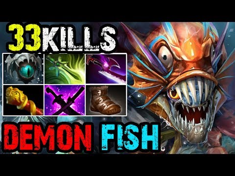 yoky [Slark] Incredible Demon Fish 33Kills, 812GPM | Dota 2 Full Game