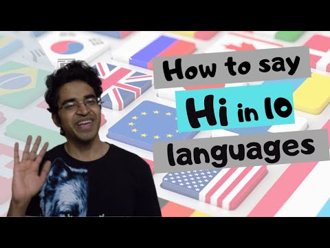 [Global Phrases Series] Ep1 How to say Hi in 10 languages