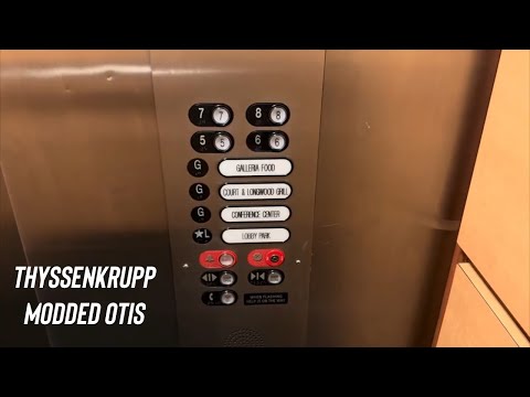 Nice!! ThyssenKrupp Modded Otis Lexan Traction Elevators at the Inn Longwood Galleria Boston, MA