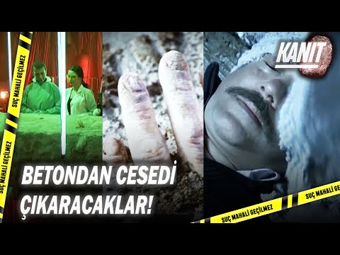 Adli Jeologlar Beton Üzerinde Hassas Çalışma Yürütüyor! - Kanıt 44.Bölüm