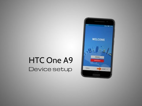 HTC One A9 Setup Device Tutorial