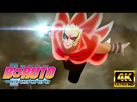 NARUTO VS ISSHIKI | Baryon Mode Entry | Boruto: Naruto Next Generations | Weeb Master | 4K