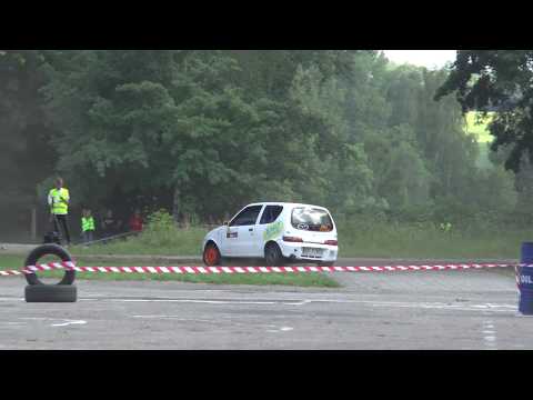 Szombierki Rally Cup 2017 - Runda II - Jakub Kowalski / Agnieszka Szybaj - Fiat SCS