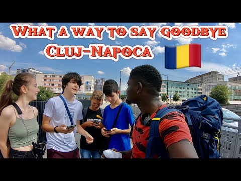 What An Awesome Way To Say Good Bye Cluj-Napoca, ROMANIA 🇷🇴