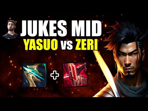JUKES DE YASUO MID CONTRA ZERI - VODs LEAGUE OF LEGENDS