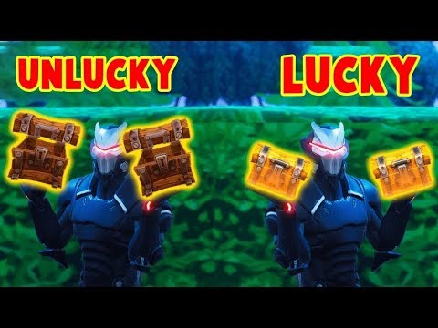 LUCKY vs UNLUCKY - Fortnite Battle Royale