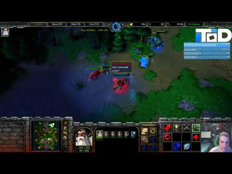 WarCraft III 1.30 - TGW - Facing Farseer/TC/Wyverns & pushing fast against it