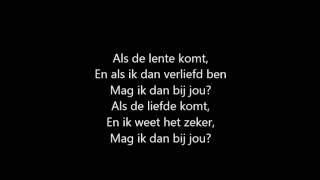 Jeroen van der Boom - Mag ik dan bij jou LYRICS