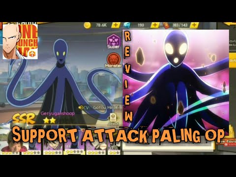 Geryuganshoop Suport Attack Terkuat di One Punch man The Strongest