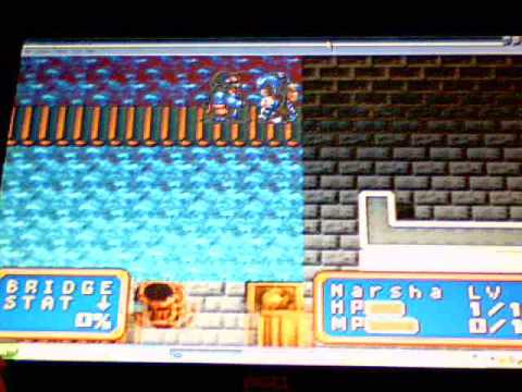 Shining Force GBA Walkthrough Part 31 -  Gaint Squid