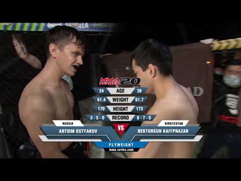 "MMA SERIES-20: Time of New Heroes" - Artiom Ostyakov (Russia) - Bektursun Kaiypnazar (Kyrgyzstan)