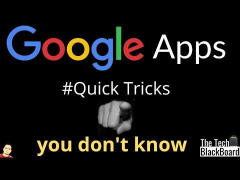 Amazing Google Apps Tips & Tricks - 2022