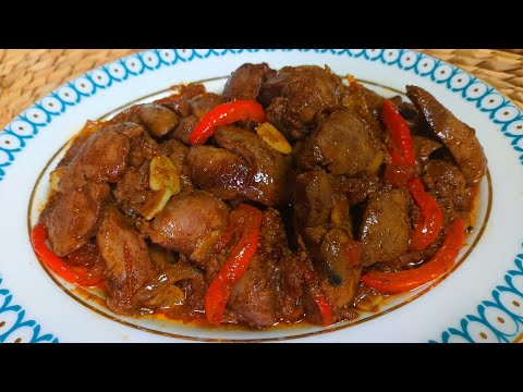 ARABIAN STYLE CHICKEN LIVER RECIPE / Chicken Liver stir fry