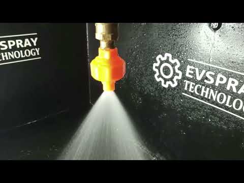 Форсунка на хомуте 1" 6520 (размер в трубе 16 мм) полипропилен (7.9 л/мин при 3 бар, угол распыления 65°).