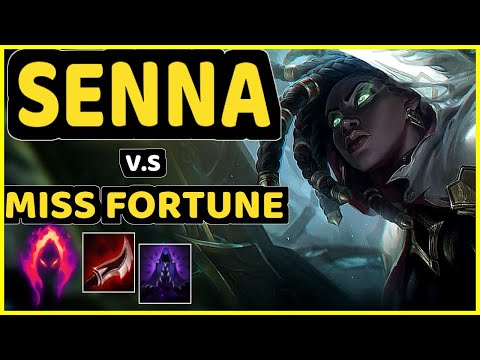 XDSMILEY (SENNA) vs MISS FORTUNE - BOTTOM ADC GAMEPLAY - EUW Ranked GRANDMASTER
