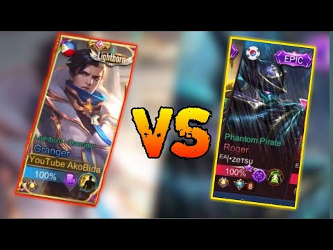 GRANGER VS TOP GLOBAL ROGER AND META HEROES - SOLO RANK GAMING - BigBadG