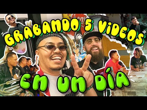 GRABANDO 5 VIDEOS EN UN DÍA CON MADHUNTER E IVÁN MENDOZA - Lalo Elizarrarás