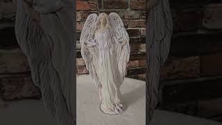 Andělka Gloria v chameleonové barvě  ,42cm  - sádra 