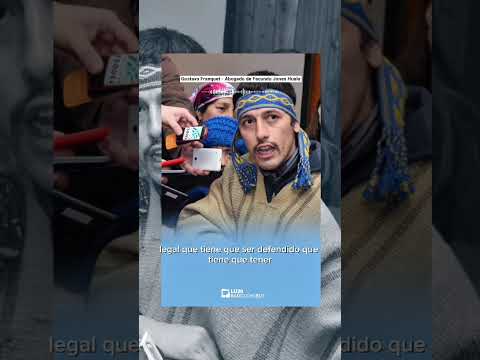 📍 Facundo Jones Huala fue trasladado a #Esquel