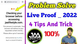 Checking Your Browser Before Accessing Problem Solve ? Jaa Lifestyle P